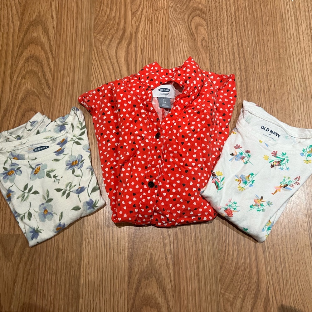 Three 3T tops